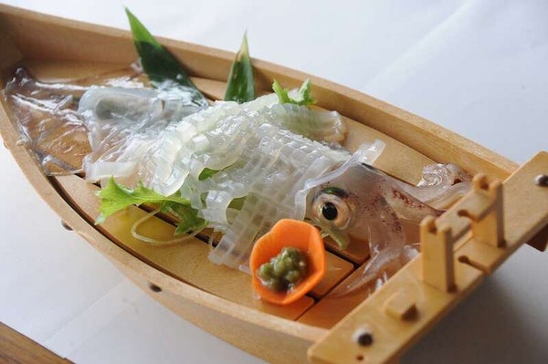 【出雲・斐川・松江発】須佐で食す「男命イカ会席」と須佐ホルンフェルス 日帰り1